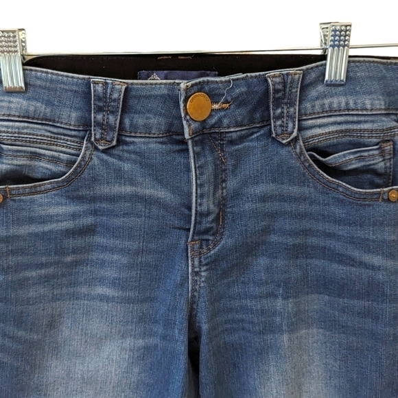 DEMOCRACY "Ab"solution Blue Ankle Skimmer Skinny Women's Jeans (6) - Picture 4 of 5